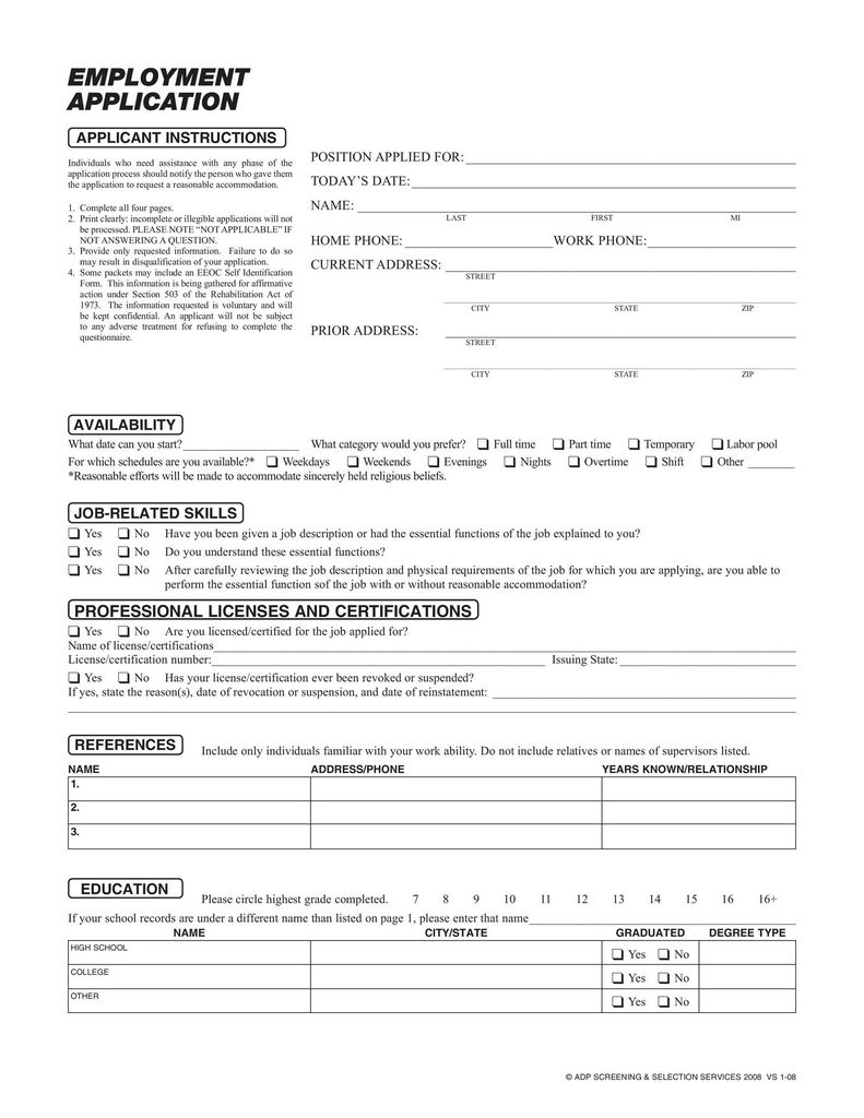 Everything You Required To Find Out About Job Applications
