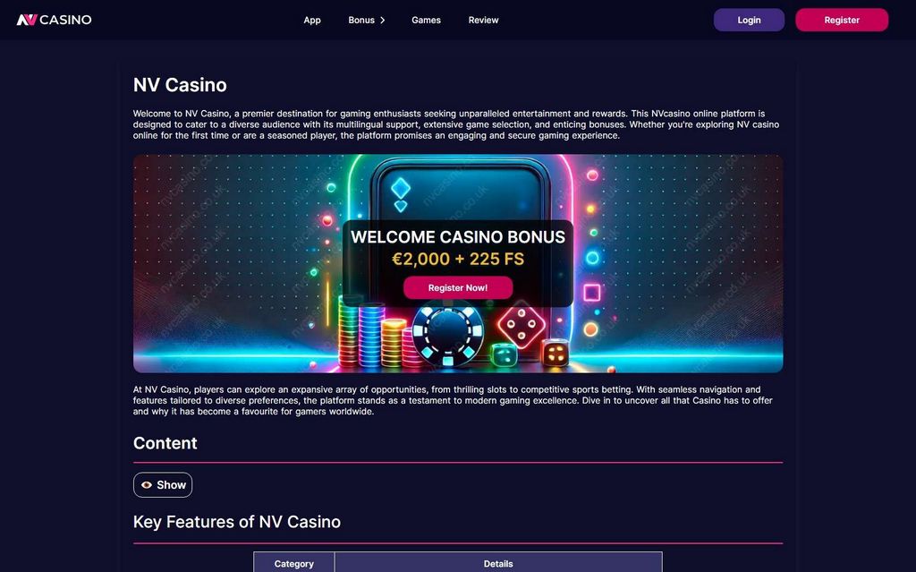 NV Online Casino Online NV Online Casino Online